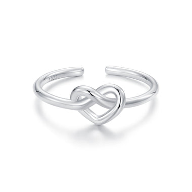 925 Sterling Silver & Plated White Gold 1.6mm Ring for Women - 0