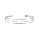 925 Sterling Silver White Gold Plated Bracelet for Women-3