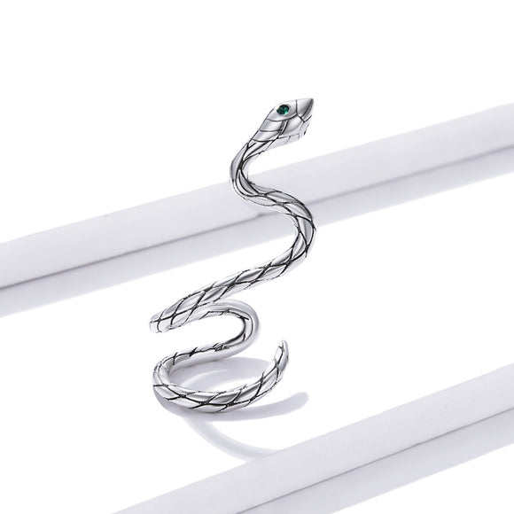 925 Sterling Silver Oxidized 2.5x1.9 cm Pavé Setting CZ Earrings for Women