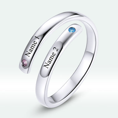 925 Sterling Silver Pavé Setting CZ Oxidized Silver Ring - 0