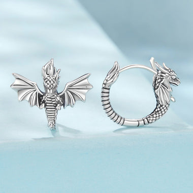 925 Sterling Silver Oxidized Silver Earrings for Women - 0