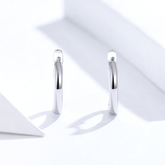 925 Sterling Silver Plated Black Gold Earrings for Women