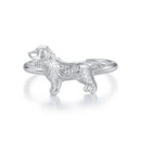 925 Sterling Silver Dog Ring 1.7mm for Women-3