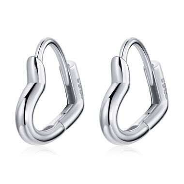 925 Sterling Silver & Platinum Earrings for Women