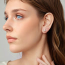 925 Sterling Silver Earrings with White Gold Plating and Shell Pearl-7