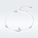 925 Sterling Silver Pavé Setting CZ Bracelet for Women-4