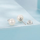 925 Sterling Silver Freshwater Pearl Earrings for Women-6