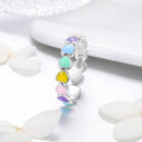 925 Sterling Silver Size 5.0 Ring-5