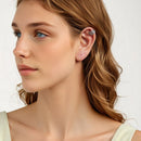 925 Sterling Silver Earrings 0.9*1.5cm for Women-7