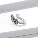925 Sterling Silver Earrings 0.5*1.2cm for Women-2