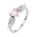 925 Sterling Silver CZ Oxidized Ring Size 6.0 for Women-2