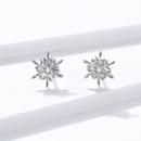 925 Sterling Silver Earrings for Women with Cubic Zirconia-2