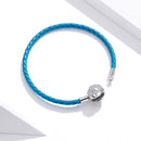 925 Sterling Silver Plated Bracelet with Pavé Setting CZ, Size 19.0 for Women-3