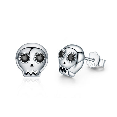 925 Sterling Silver Earrings with Pavé Setting CZ