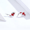 925 Sterling Silver Plated Earrings with Pavé Setting CZ for Women-5