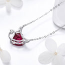 925 Sterling Silver Necklace with 1.5x1.3 cm Pendant for Women-7