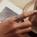 925 Sterling Silver Nano Opal Stone Ring for Women-6
