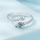 925 Sterling Silver Oxidized Silver 2.4mm Ring-4