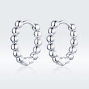 925 Sterling Silver Plated Platinum Earrings for Women-6