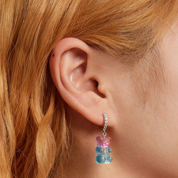 S925 Sterling Silver Pavé Setting CZ Earrings for Women