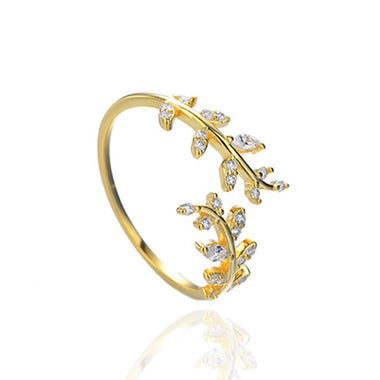 925 Sterling Silver Pavé Setting CZ Ring - 0