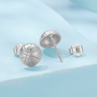 925 Sterling Silver Plated White Gold Earrings - 0