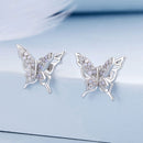 925 Sterling Silver Opal Nanometer Stone Earrings for Women-3