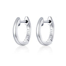 925 Sterling Silver Plated Black Gold Earrings for Women-3
