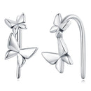 925 Sterling Silver Oxidized Earrings for Women-3