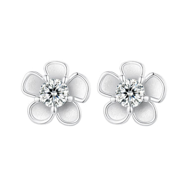 S925 Sterling Silver 3.00 Carat Moissanite Earrings for Women - 0