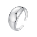925 Sterling Silver Plated Gold Ring for Unisex-1