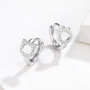 925 Sterling Silver CZ Earrings for Women-3
