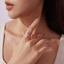 925 Sterling Silver Oxidized 0.18cm Ring-6