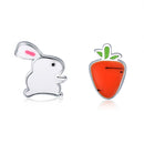 925 Sterling Silver Earrings with Enamel Process for Women-3