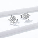 925 Sterling Silver Earrings for Women with Cubic Zirconia-5