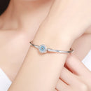 925 Sterling Silver Bracelets Size 17.0 for Women-7