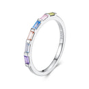 925 Sterling Silver CZ Pavé Setting Ring Size 6 for Women-1