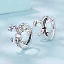 925 Sterling Silver Earrings for Women - 1.2cm-5