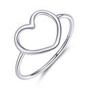 925 Sterling Silver Plated Platinum Ring Size 6.0 for Women-3