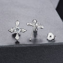 925 Sterling Silver 0.30 Carat Genuine Moissanite Earrings for Women-2