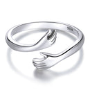S925 Sterling Silver Oxidized Ring for Women-1