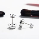 925 Sterling Silver Earrings with Pavé Setting CZ-3