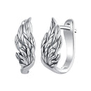 925 Sterling Silver Earrings with Oxidized Finish, 1.3x0.5cm for Women-3