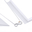 925 Sterling Silver Necklace 40-45cm for Women-3