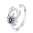925 Sterling Silver Pavé CZ Oxidized Silver Ring 1.9mm Style E-2