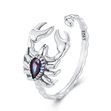 925 Sterling Silver Pavé CZ Oxidized Silver Ring 1.9mm Style E - 0
