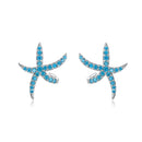 925 Sterling Silver Earrings with Pavé Setting CZ, 1.6*1.9cm for Women-1