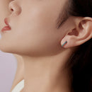 925 Sterling Silver Turquoise Earrings for Women 1.4x0.5cm-9