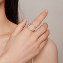 925 Sterling Silver Oxidized 1.8mm Wide Ring-5