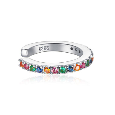 S925 Sterling Silver Platinum Plated 1.4cm Earrings for Women